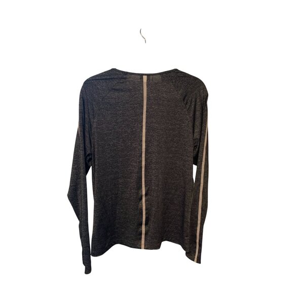 Nike Pro Hypercool Womens Size XL Long Sleeve Pullover Gray Mesh Panel Athletic - Picture 4 of 5